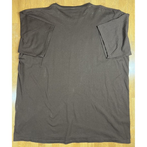 VTG Scarface Clothing Company Single Stitch T Shirt Tony Montana 3XL Brown Gold - Picture 2 of 7